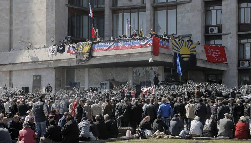 Administración Regional de Donetsk, abril de 2014