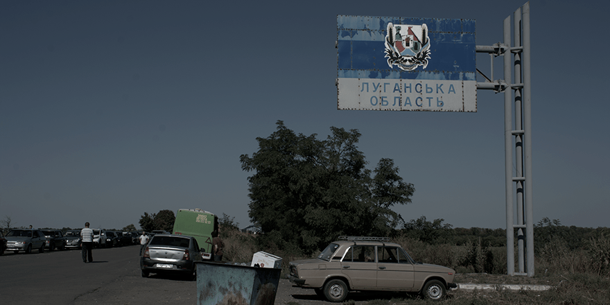 Frontera entre la RPL y Rusia