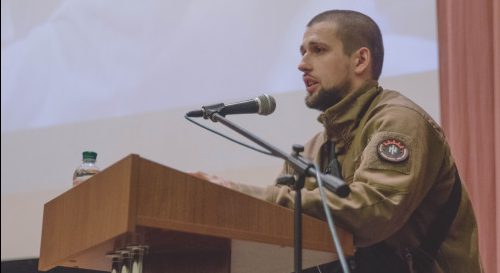 Lycurgus durante su intervención